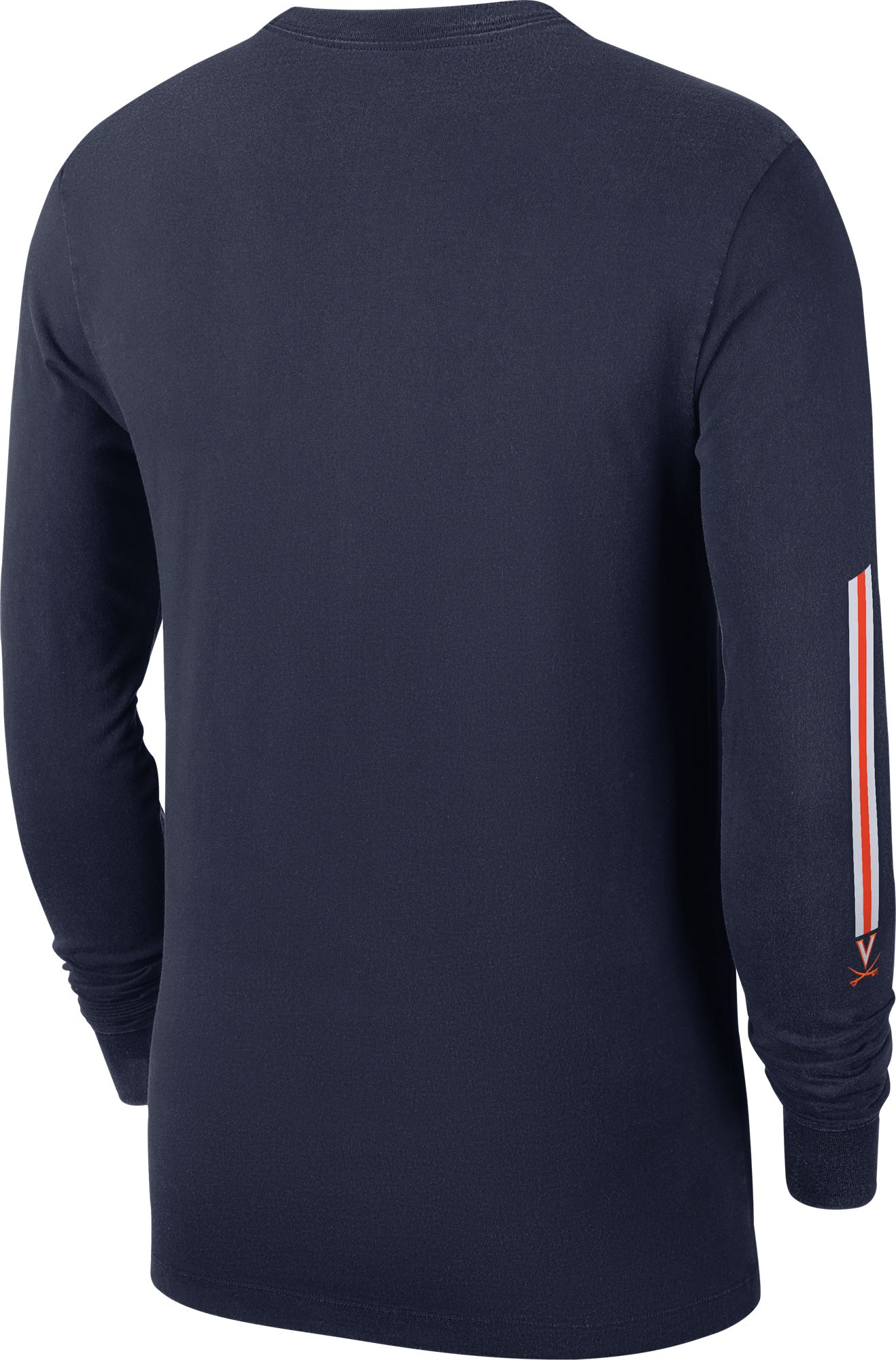 Nike Men's Virginia Cavaliers Blue Football Wordmark Long Sleeve T-Shirt product image
