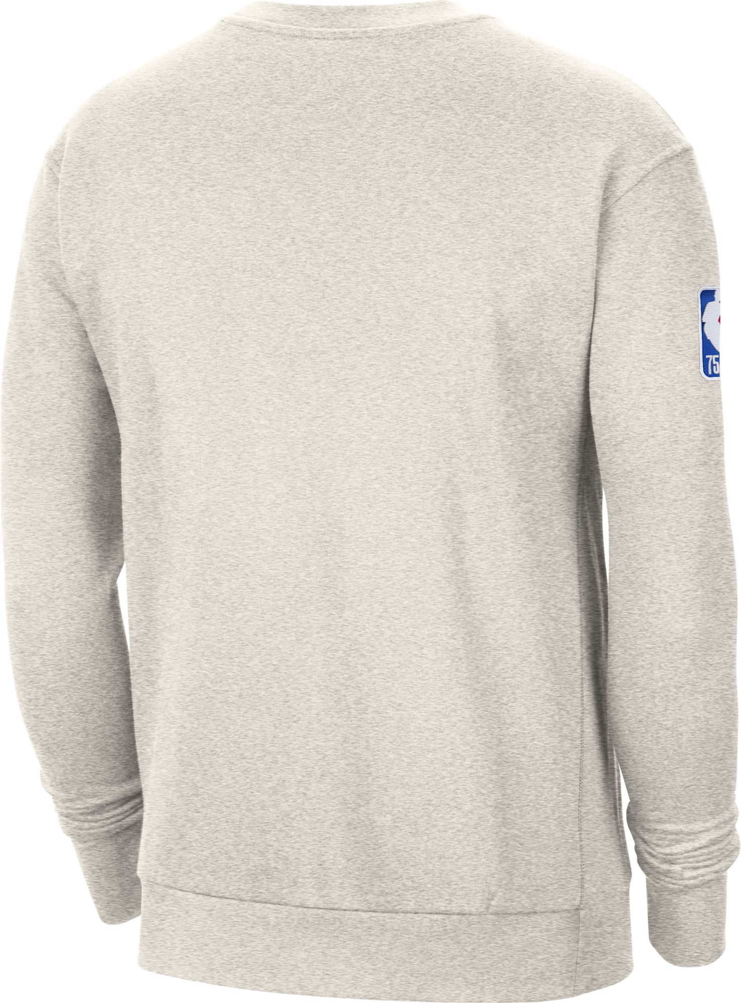 Nike Men's Boston Celtics Grey Fleece Crew Sweatshirt product image