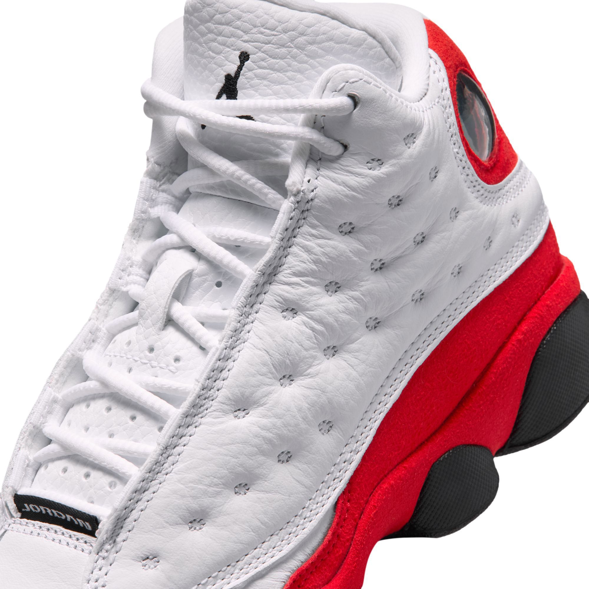 Air Jordan Kids' Grade School 13 Retro 'White and University Red' Basketball Shoes product image
