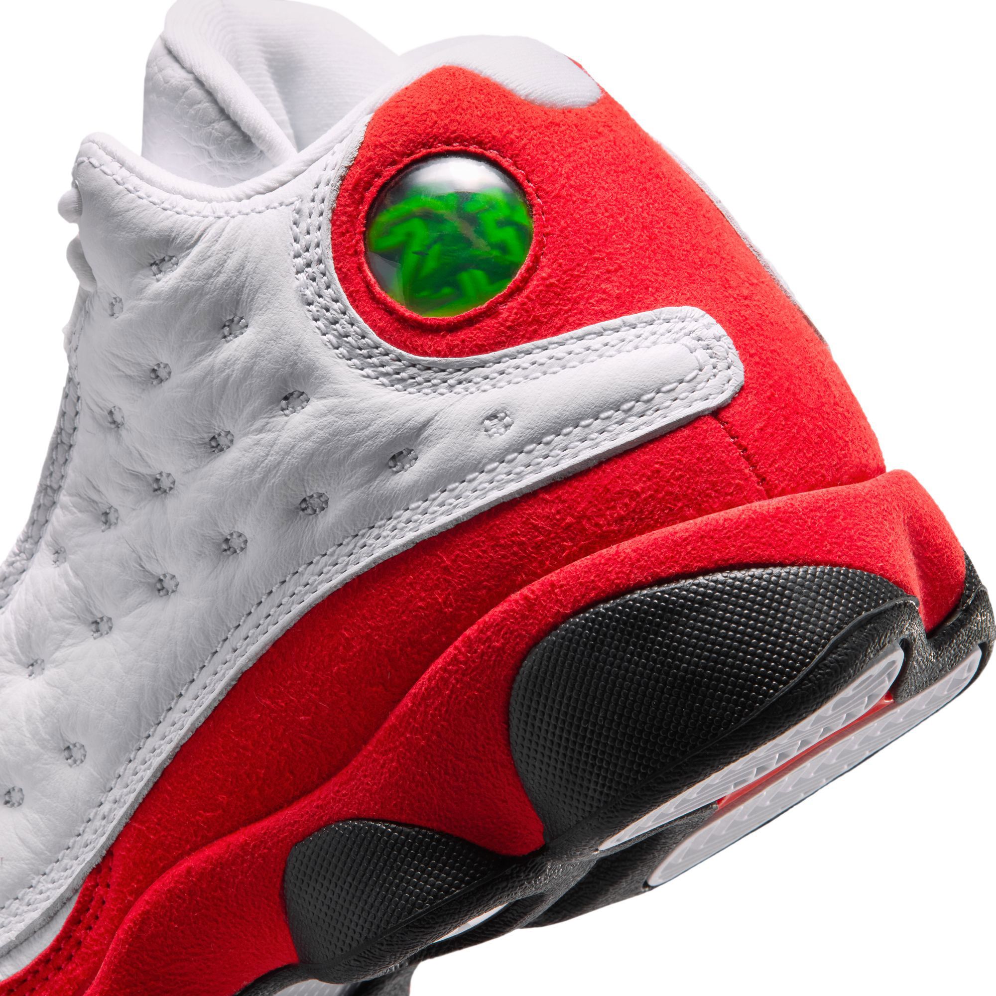 Air Jordan Kids' Grade School 13 Retro 'White and University Red' Basketball Shoes product image