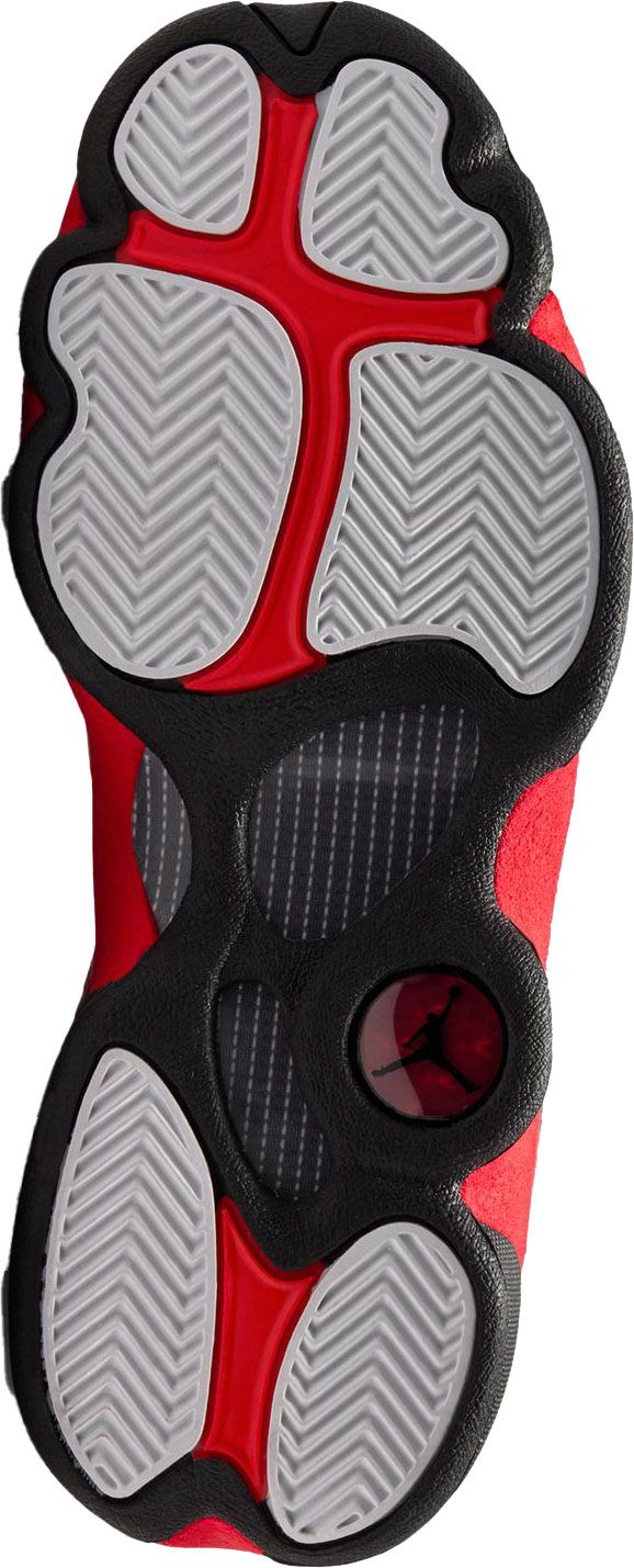 Air Jordan Kids' Grade School 13 Retro 'White and University Red' Basketball Shoes product image