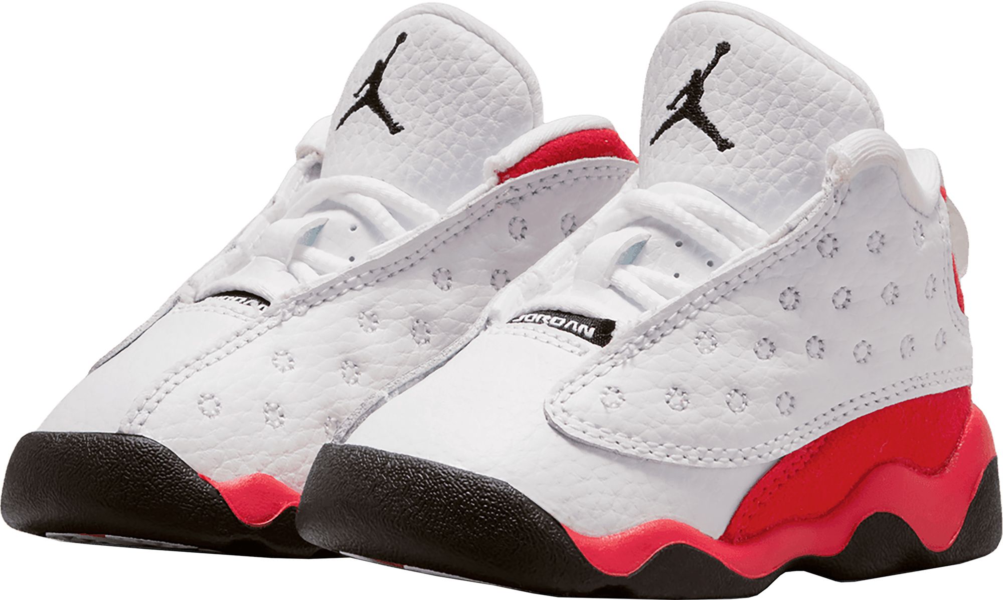 Air Jordan Toddler 13 Retro 'White and University Red' Basketball Shoes product image
