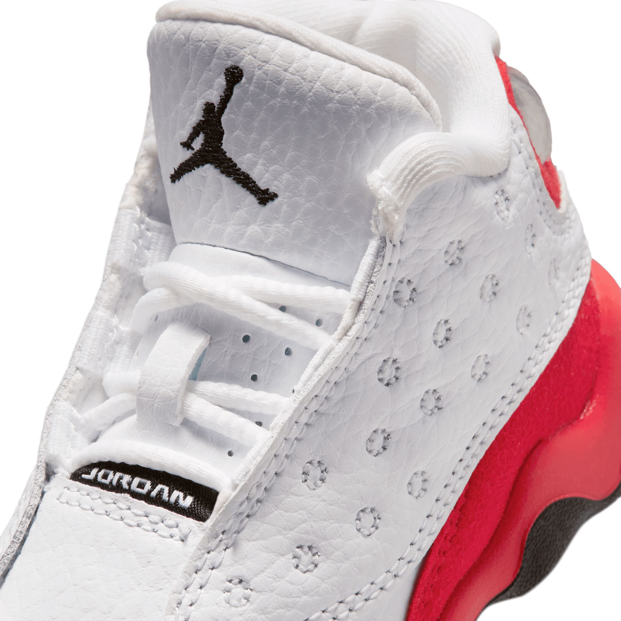 Air Jordan Toddler 13 Retro 'White and University Red' Basketball Shoes product image