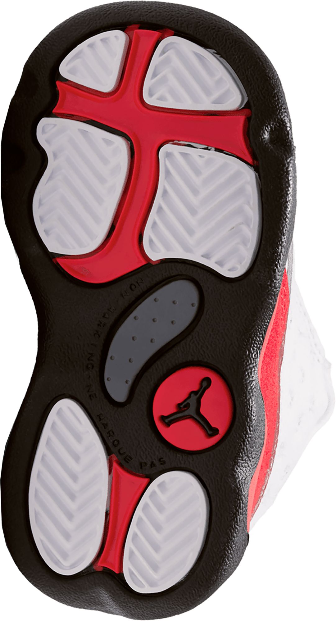 Air Jordan Toddler 13 Retro 'White and University Red' Basketball Shoes product image