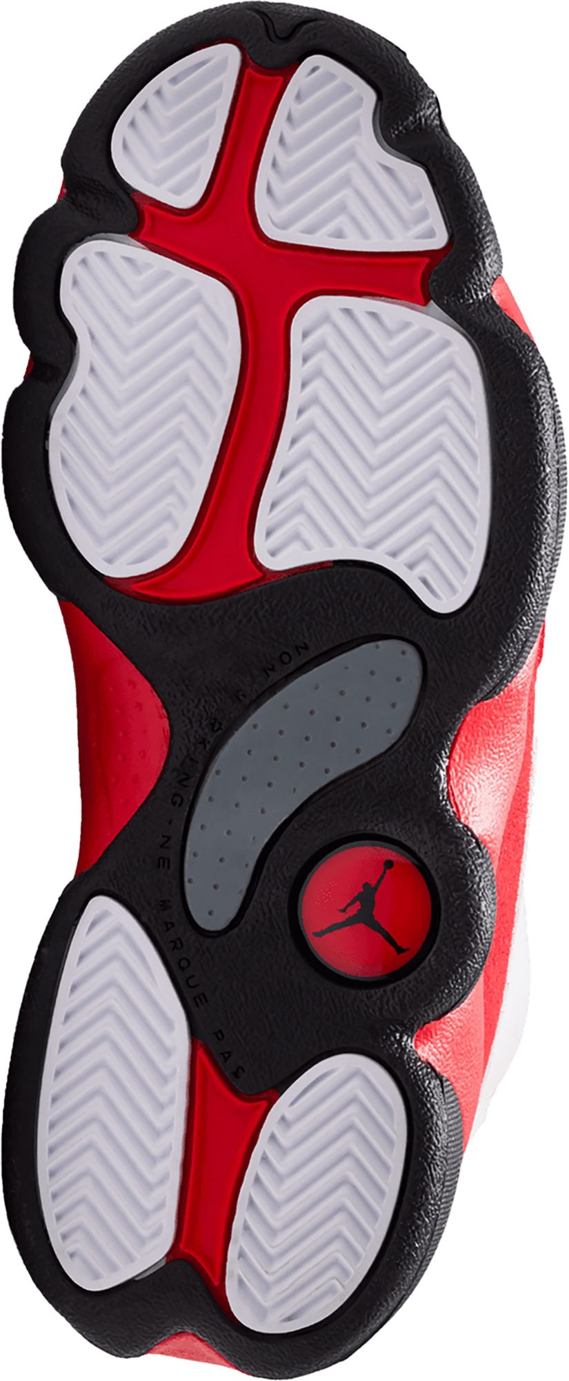 Air Jordan Kids' Preschool 13 Retro 'White and University Red' Basketball Shoes product image