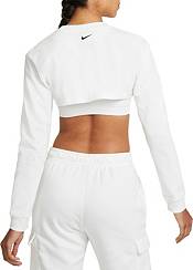 Nike Women's Sportswear Dance Long Sleeve Cropped Shirt product image