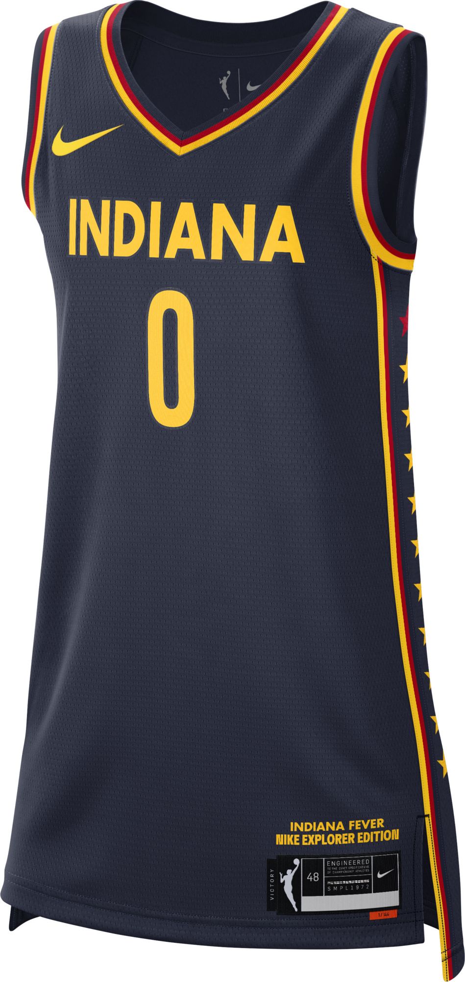 Nike Adult Indiana Fever Kelsey Mitchell #0 Explorer Swingman Jersey product image