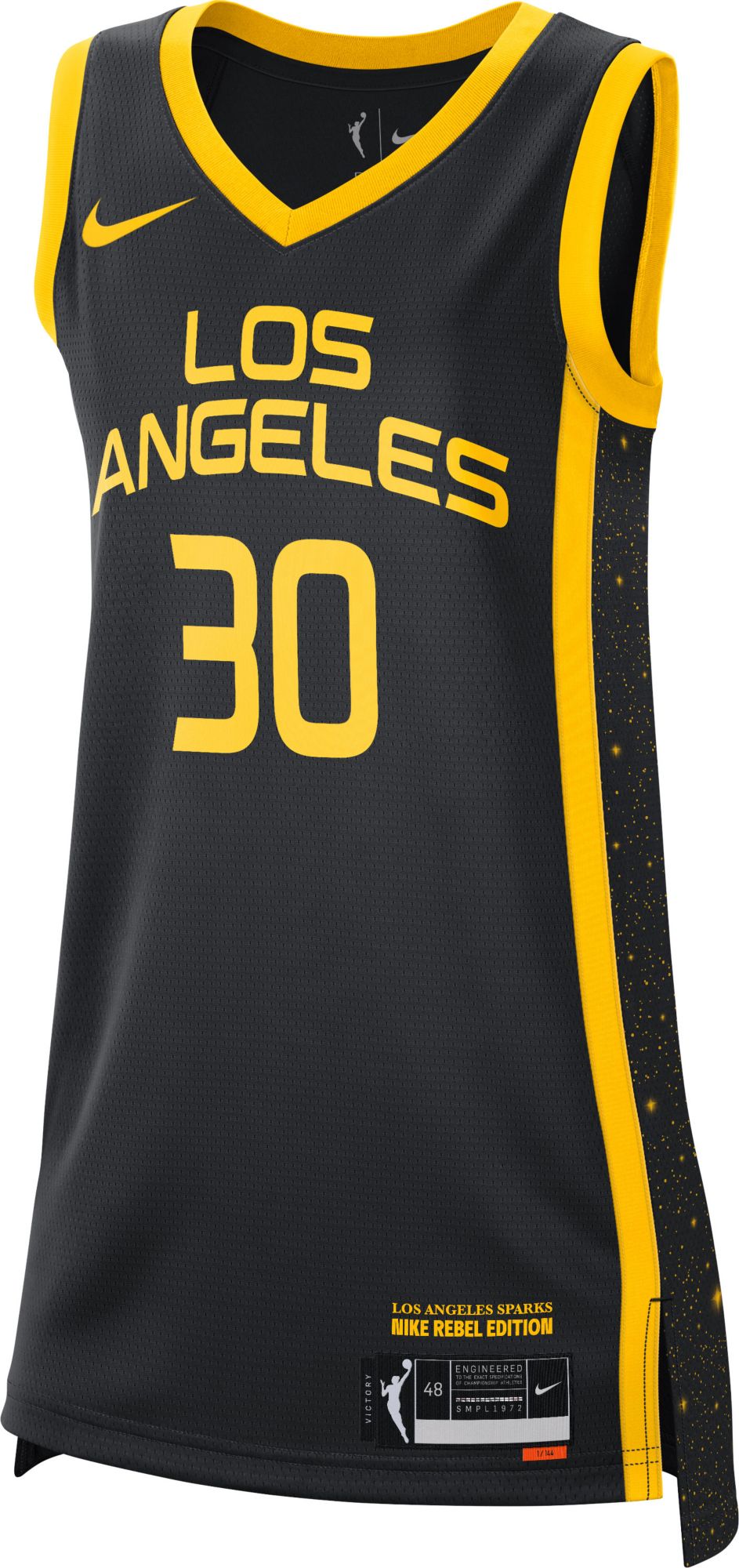 Nike Adult Los Angeles Sparks Nneka Ogwumike Black Victory Rebel Jersey product image