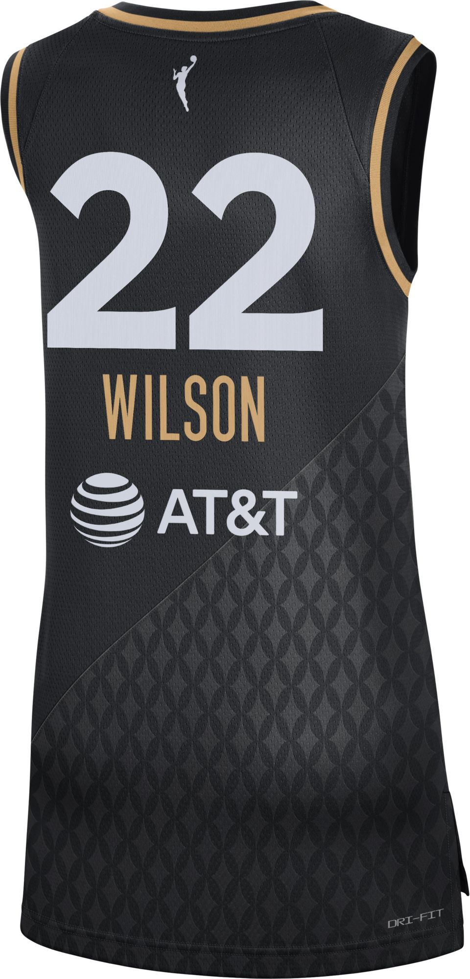 Nike Adult Las Vegas Aces A'ja Wilson Black Victory Rebel Jersey product image