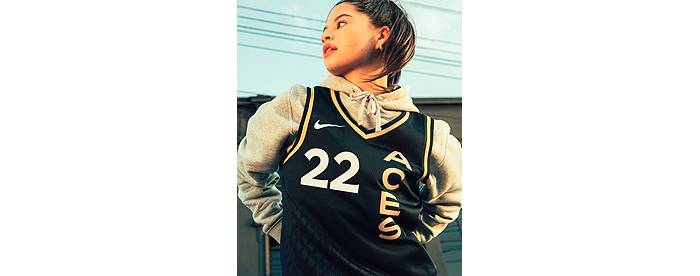 Youth Las Vegas Aces Candace Parker Nike Black 2021 Rebel Edition Victory  Player Jersey
