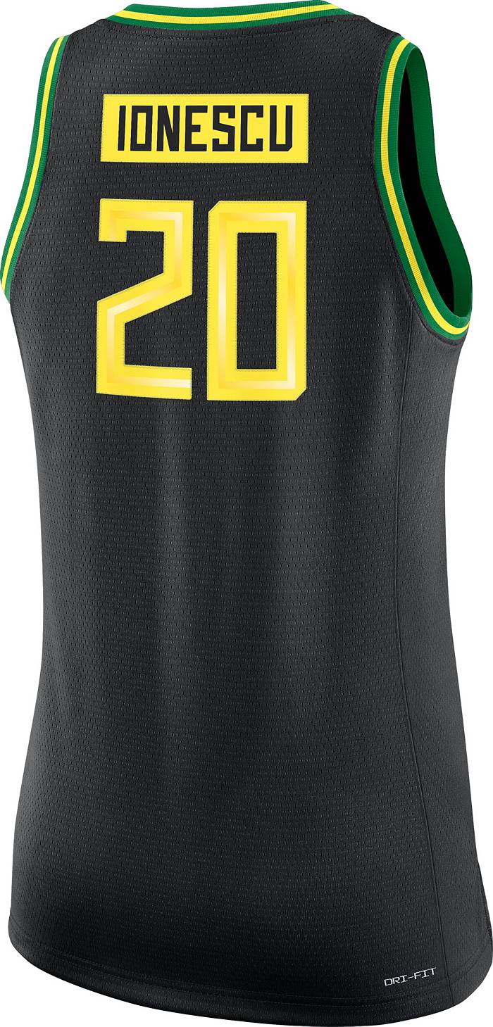 Nike Women's Oregon Ducks Sabrina Ionescu #20 Black Limited Basketball  Jersey