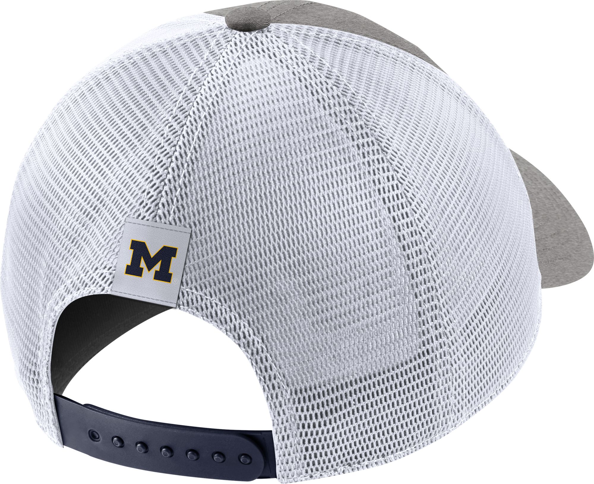 Nike Men's Michigan Wolverines Grey Legacy91 Trucker Hat product image