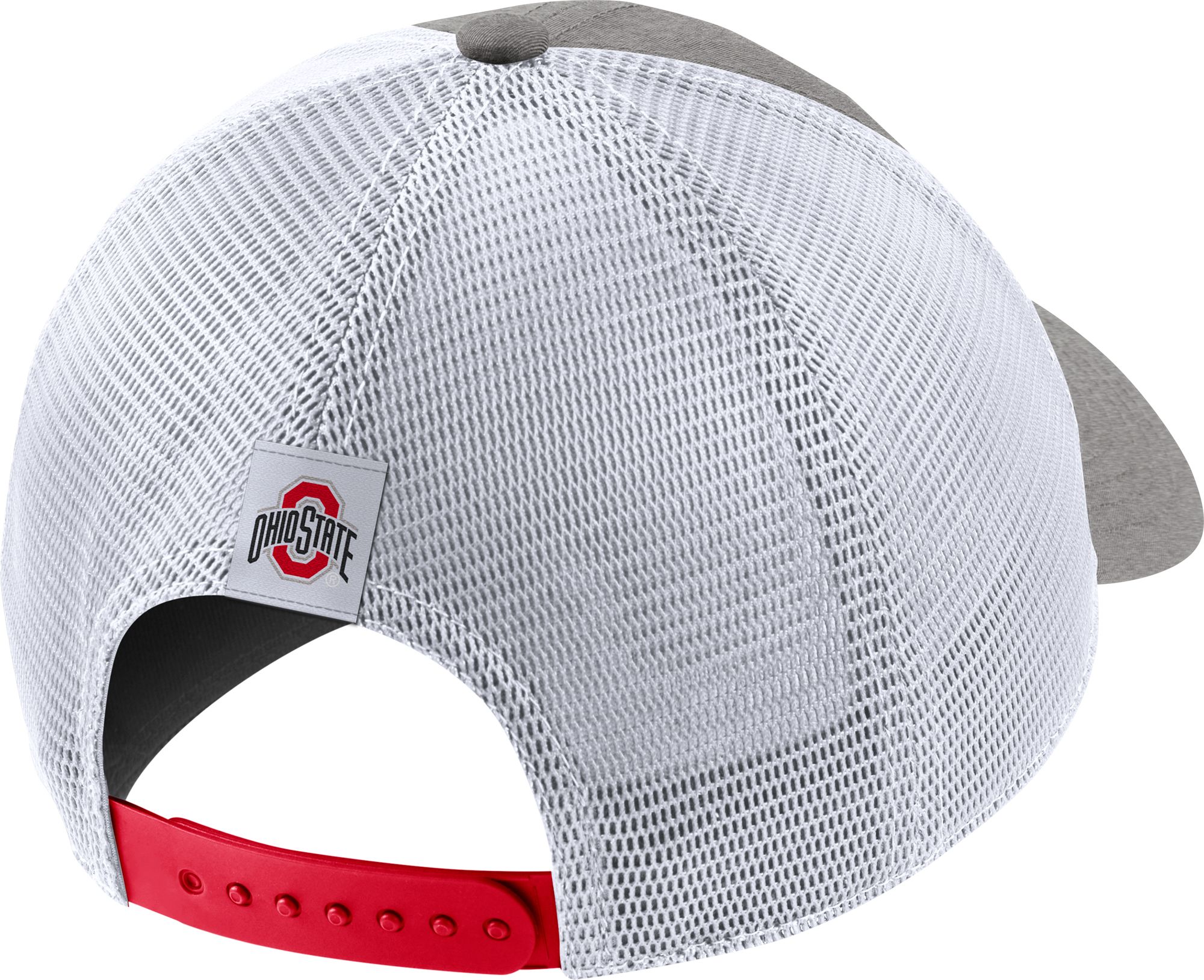 Nike Men's Ohio State Buckeyes Grey Legacy91 Trucker Hat product image