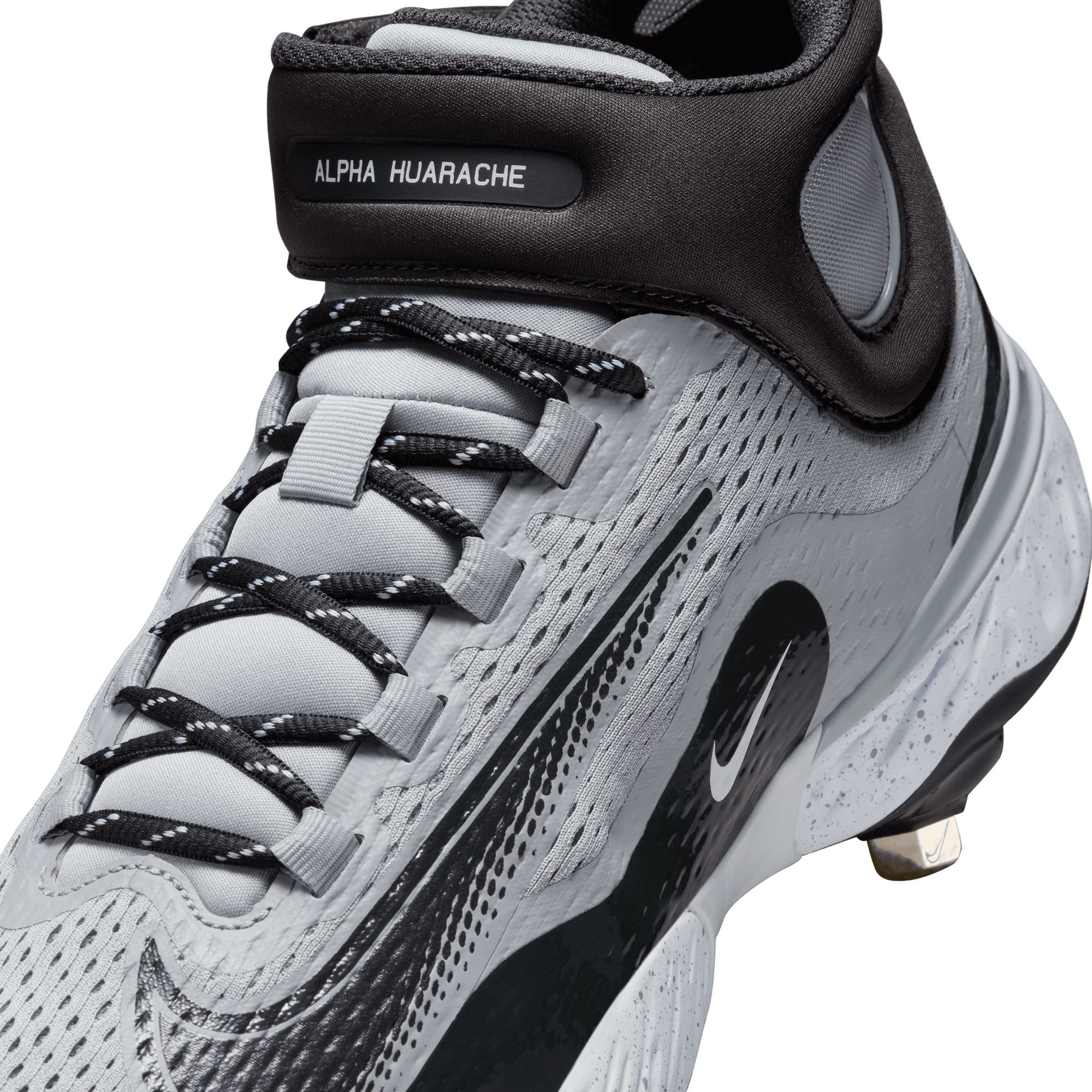 Nike Men's Alpha Huarache Elite 4 Mid Metal Baseball Cleats product image