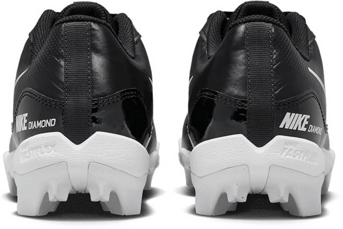 Nike Alpha Huarache Keystone Low Rubber Baseball Cleats, Men's, Size: Sz 11.5, Black