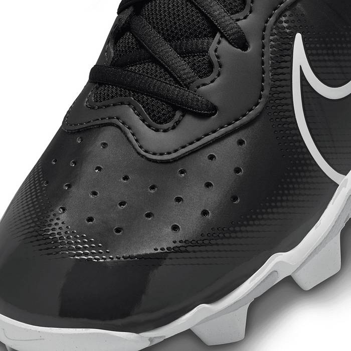 Nike Alpha Huarache Keystone Low Rubber Baseball Cleats, Men's, Size: Sz 11.5, Black