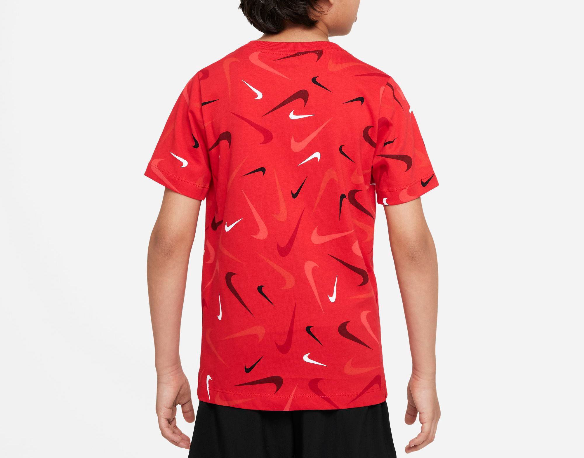 Nike Boys' Sportswear Swoosh Printed T-Shirt product image