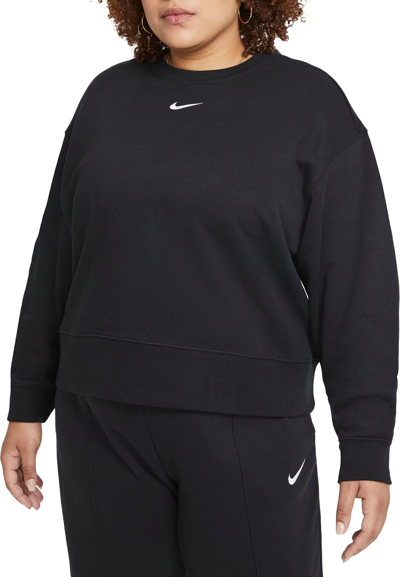 Nike Women's Sportswear Essentials Oversized Fleece Crewneck Sweatshirt product image