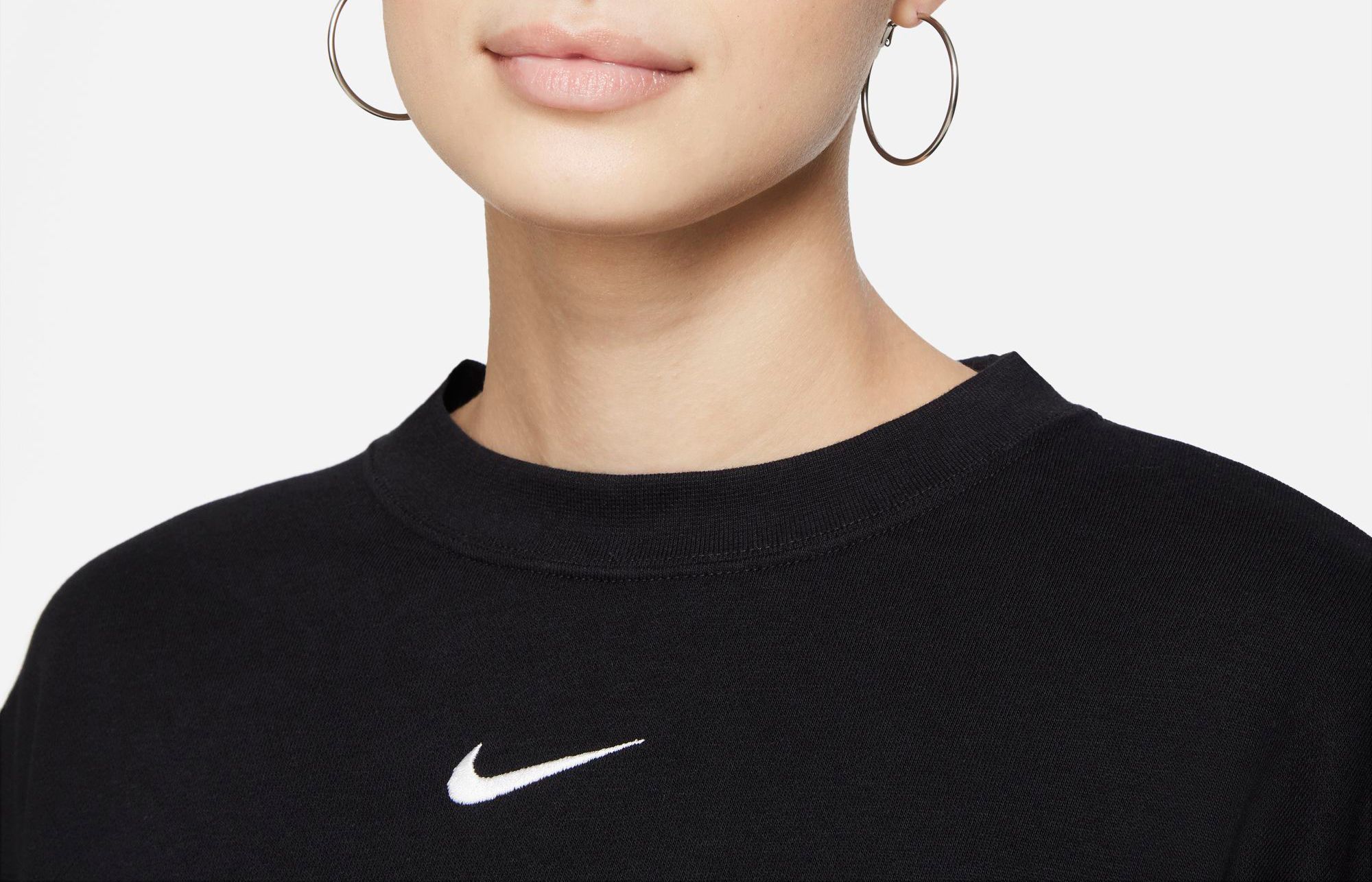 Nike Women's Sportswear Essentials Oversized Fleece Crewneck Sweatshirt product image
