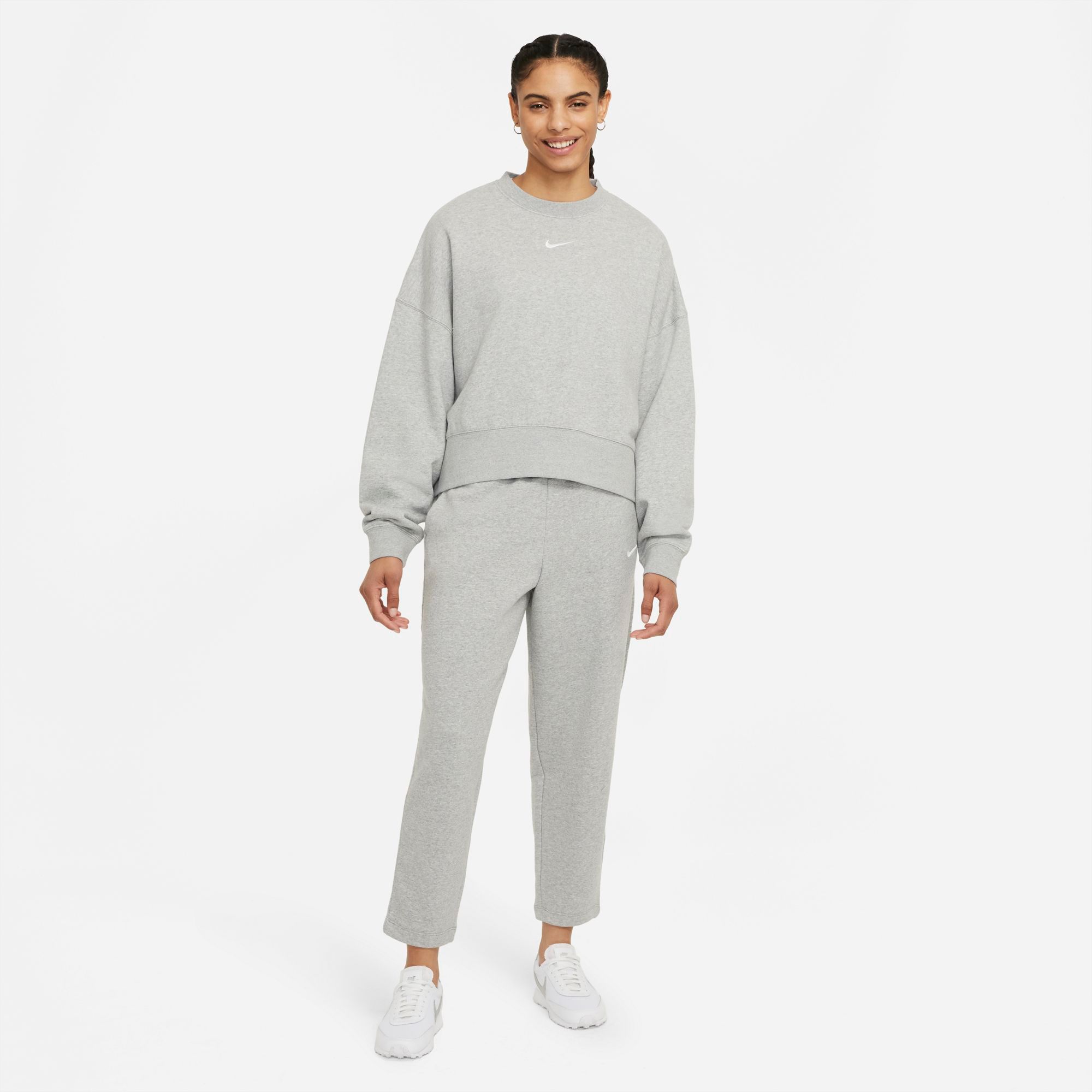Nike Women's Sportswear Essentials Oversized Fleece Crewneck Sweatshirt product image