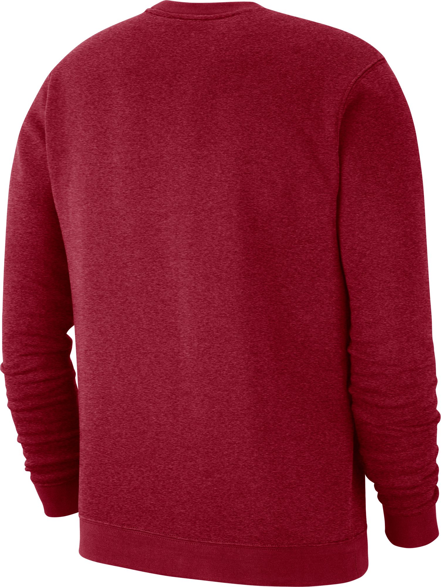 Nike Men's Alabama Crimson Tide Crimson Vault Logo Club Fleece Crew Neck Sweatshirt product image