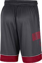 Nike Men's Arkansas Razorbacks Grey Dri-FIT Fast Break Shorts product image