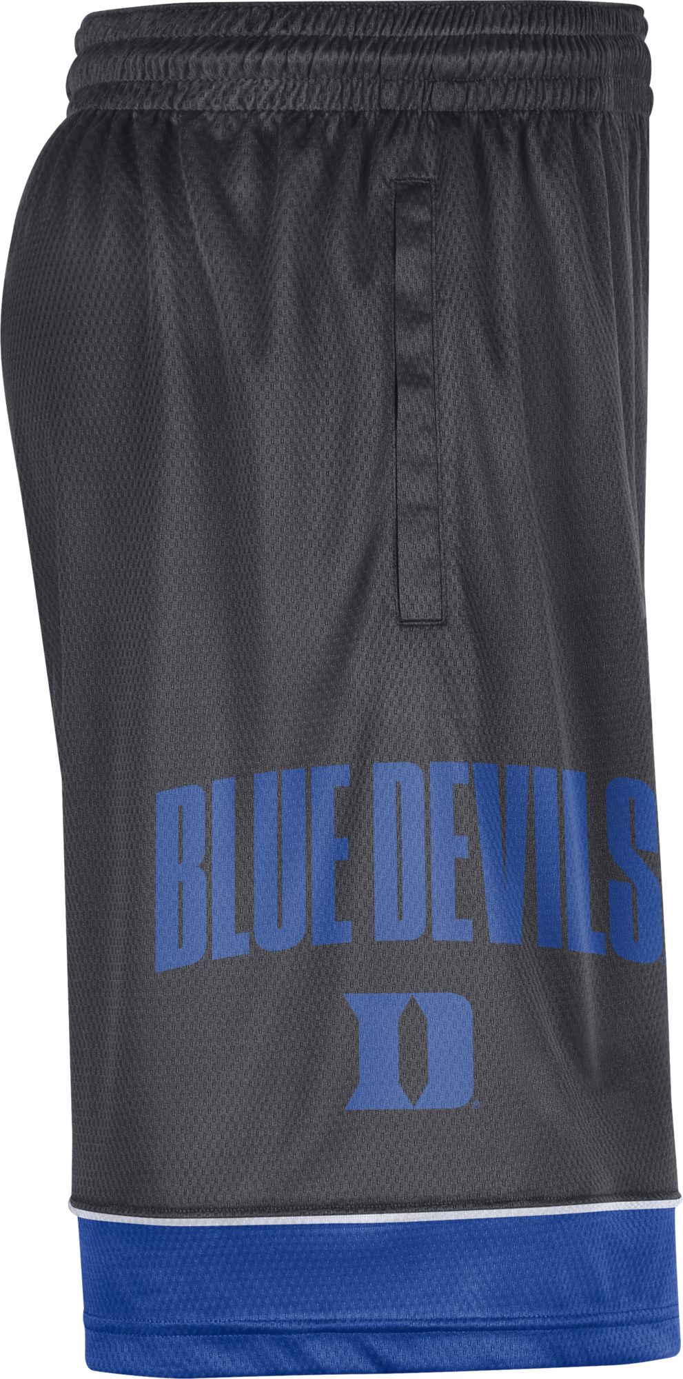 Nike Men's Duke Blue Devils Grey Dri-FIT Fast Break Shorts product image