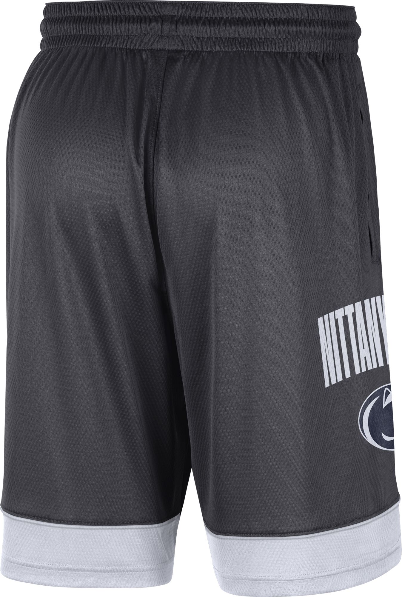 Nike Men's Penn State Nittany Lions Grey Dri-FIT Fast Break Shorts product image