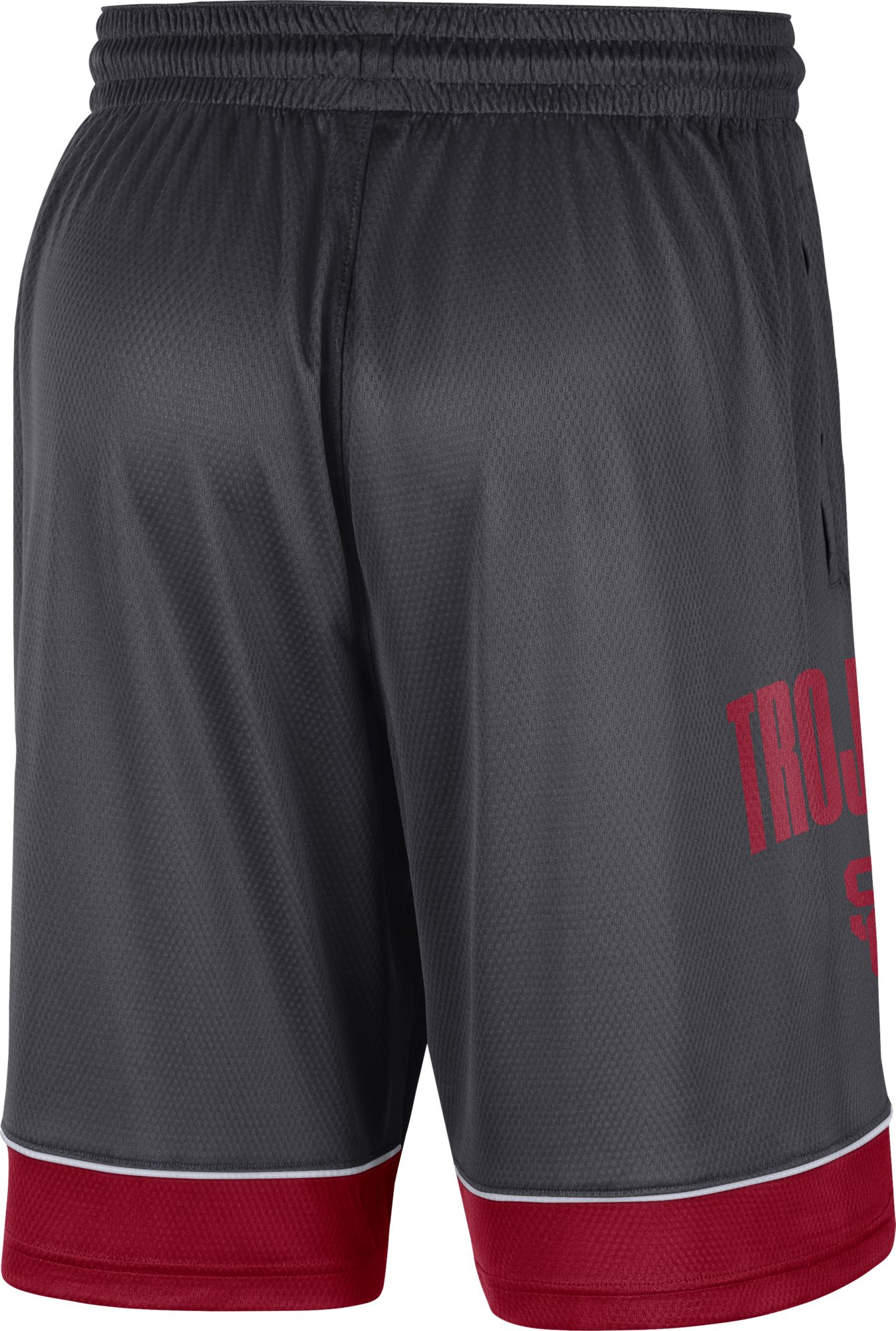 Nike Men's USC Trojans Grey Dri-FIT Fast Break Shorts product image