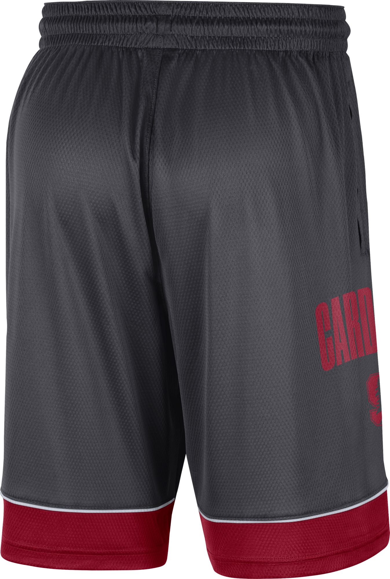 Nike Men's Stanford Cardinal Grey Dri-FIT Fast Break Shorts product image