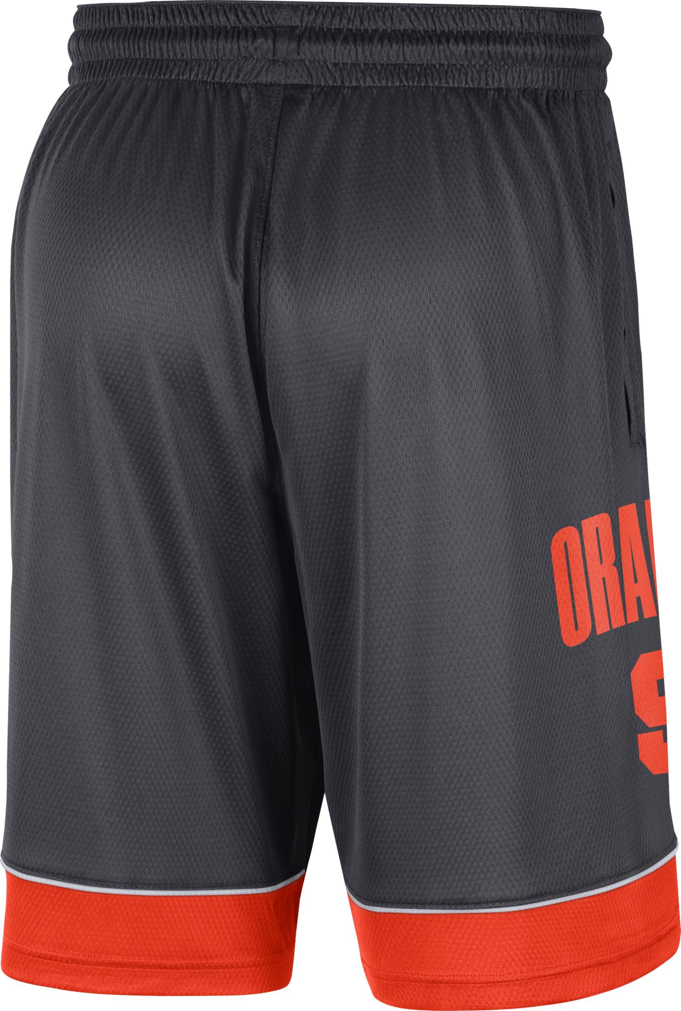 Nike Men's Syracuse Orange Grey Dri-FIT Fast Break Shorts product image