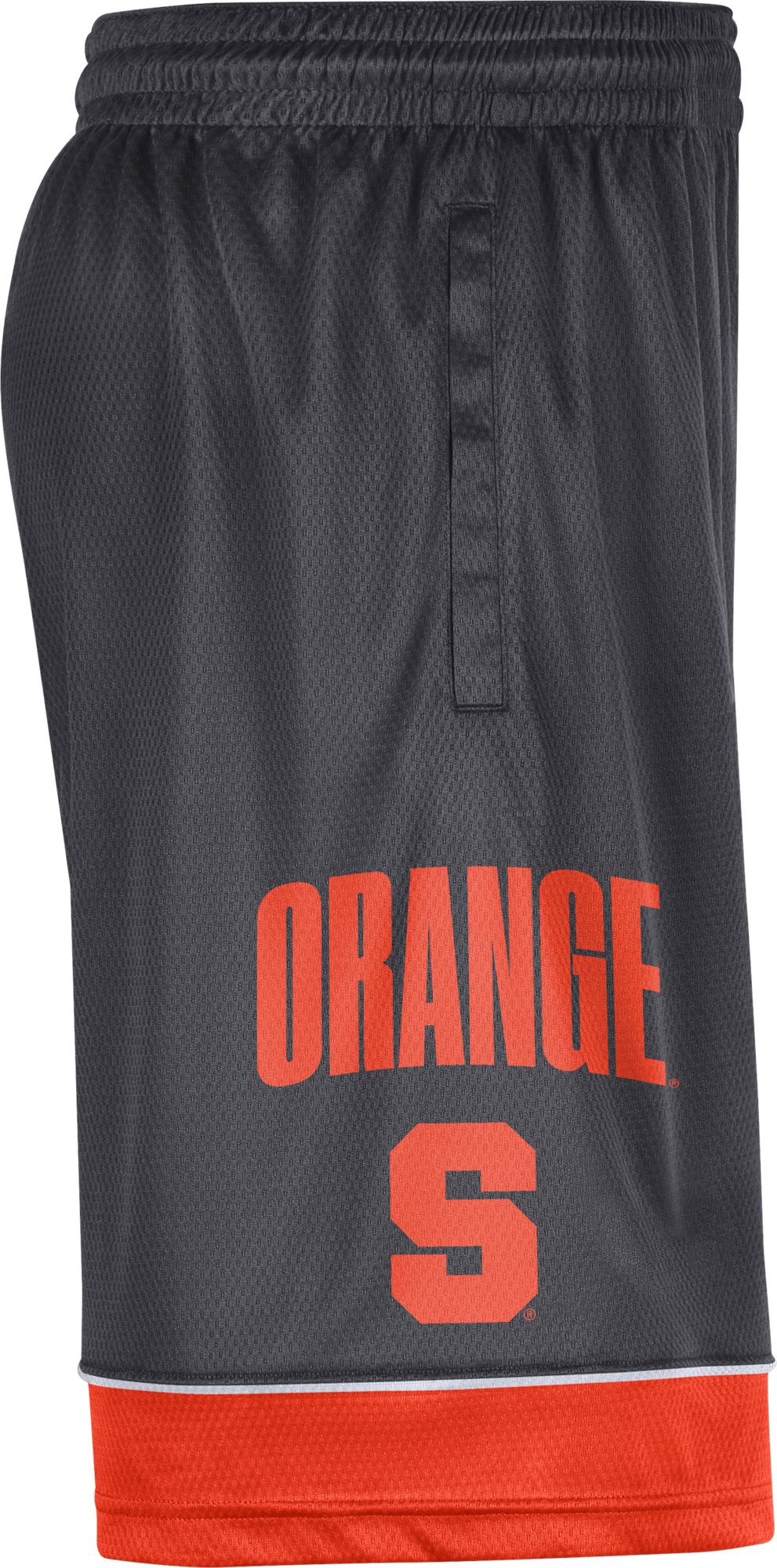 Nike Men's Syracuse Orange Grey Dri-FIT Fast Break Shorts product image