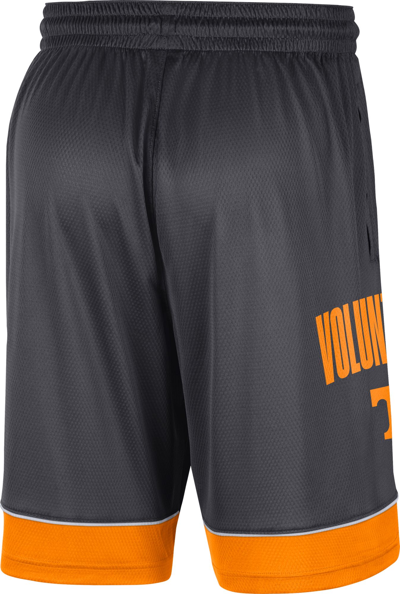 Nike Men's Tennessee Volunteers Grey Dri-FIT Fast Break Shorts product image