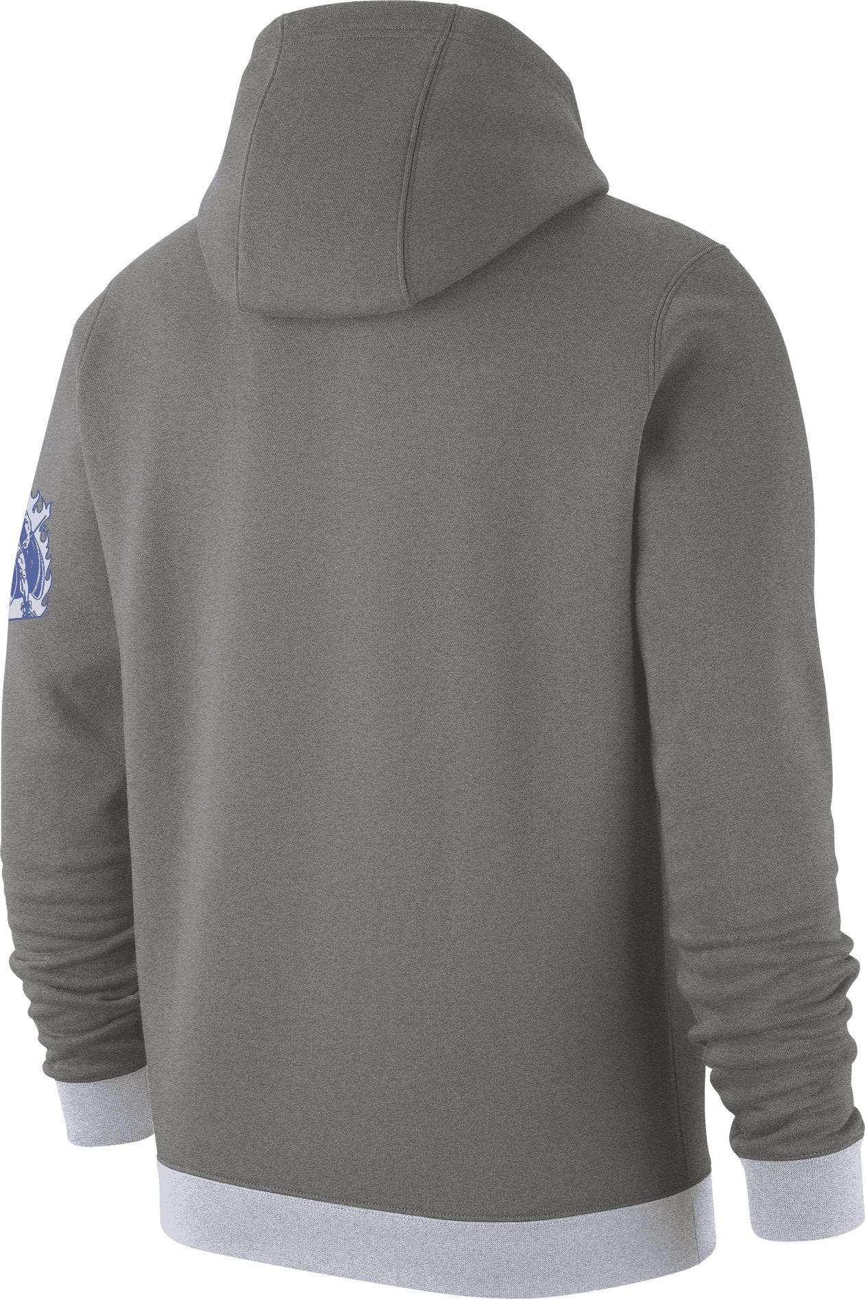 Nike Men's Duke Blue Devils Grey Retro Fleece Pullover Hoodie product image