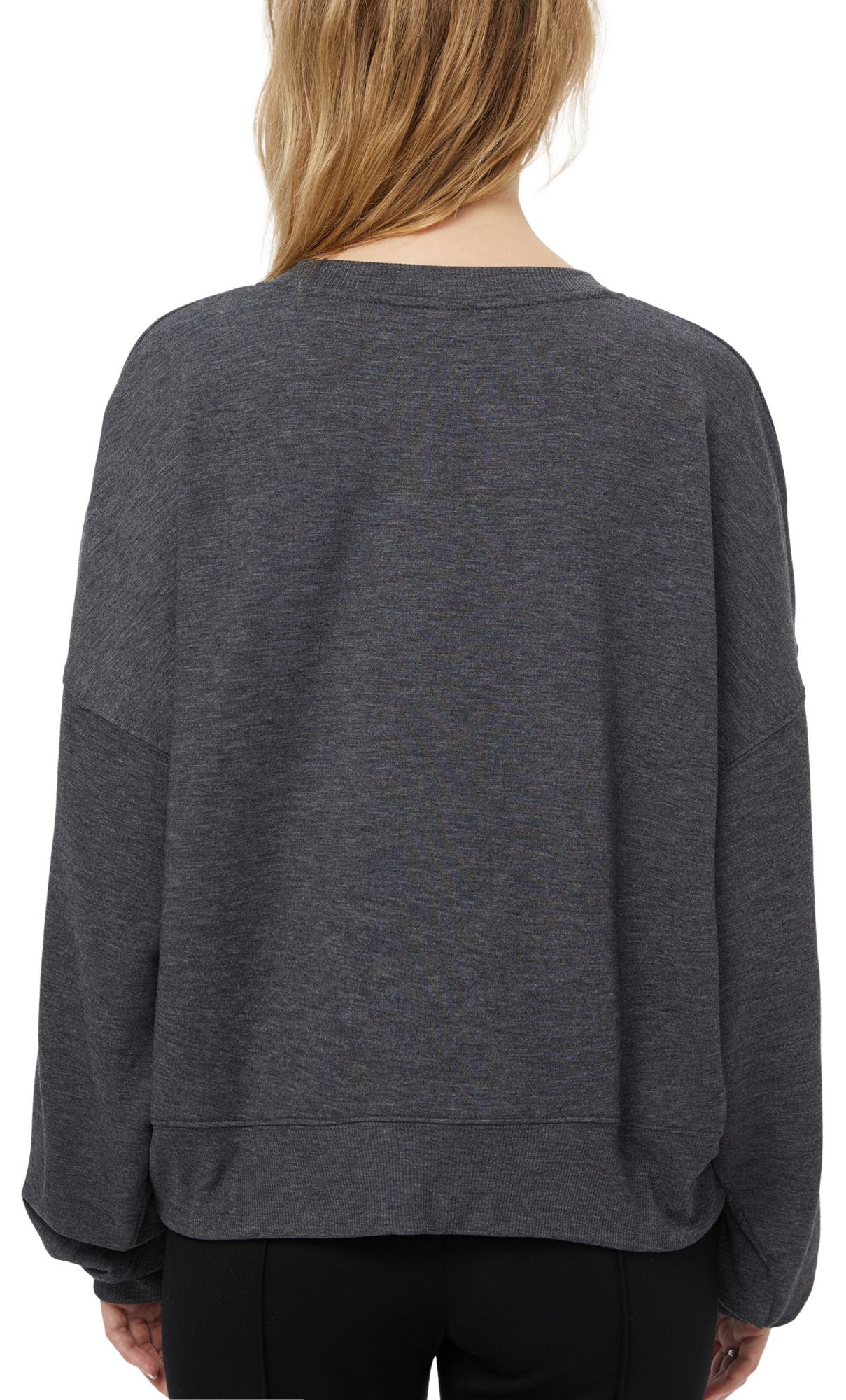 Concepts Sport Women's Ohio State Buckeyes Black Rhumba Crewneck product image