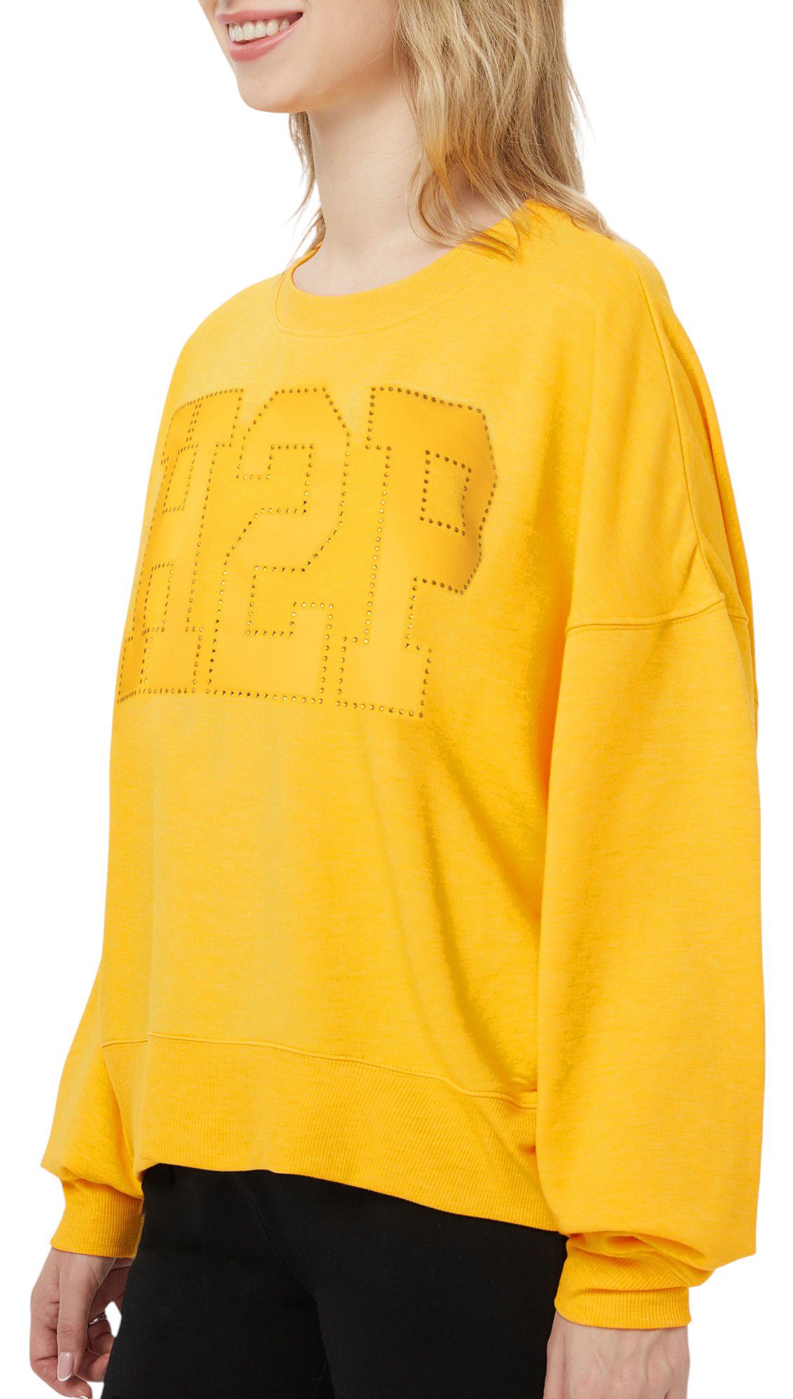 Concepts Sport Women's Pitt Panthers Gold Rhumba Crewneck product image