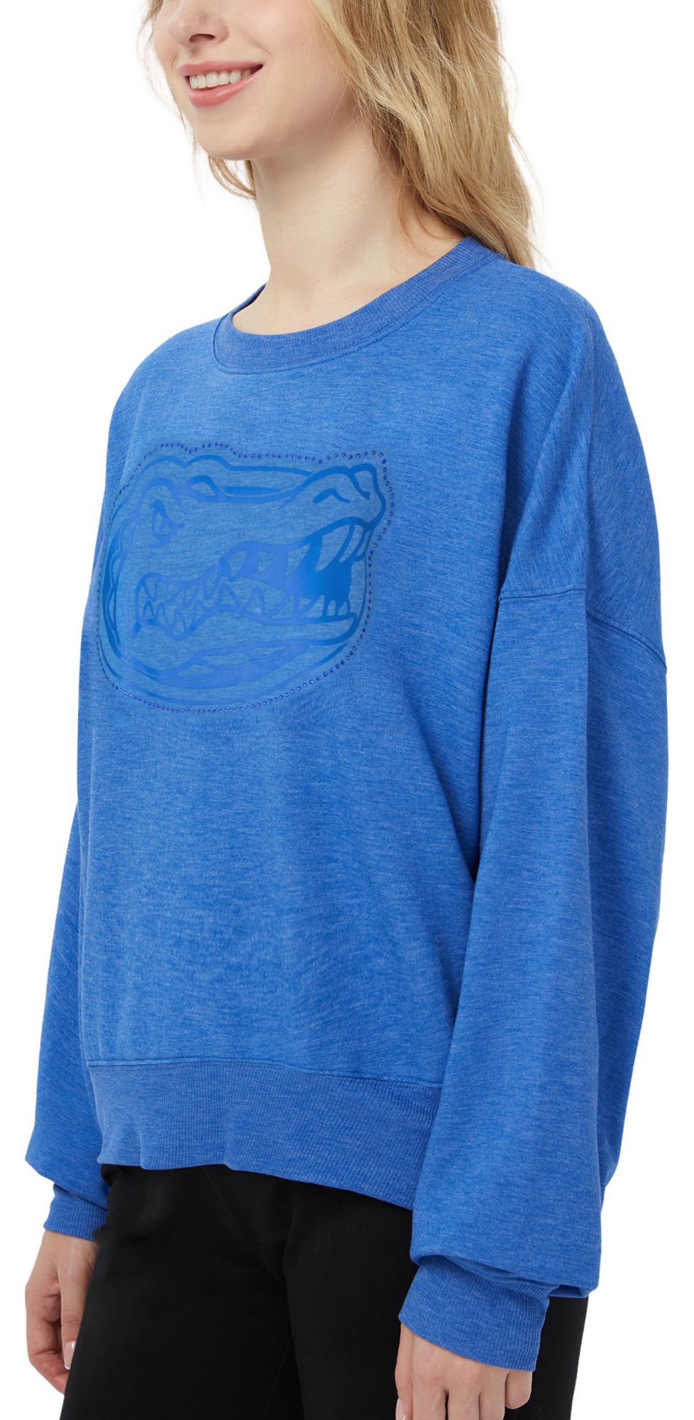 Concepts Sport Women's Florida Gators Royal Rhumba Crewneck product image
