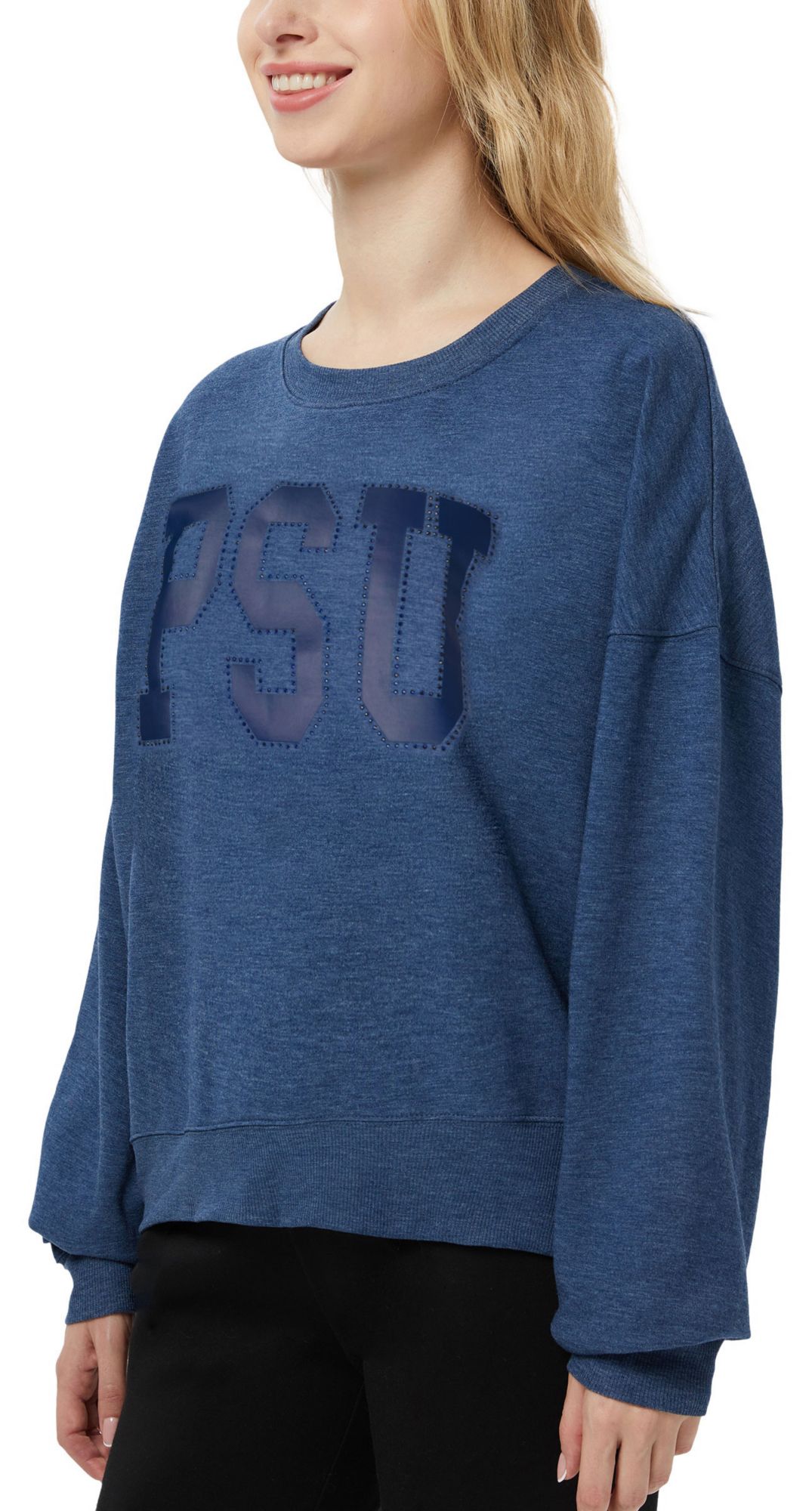 Concepts Sport Women's Penn State Nittany Lions Navy Rhumba Crewneck product image