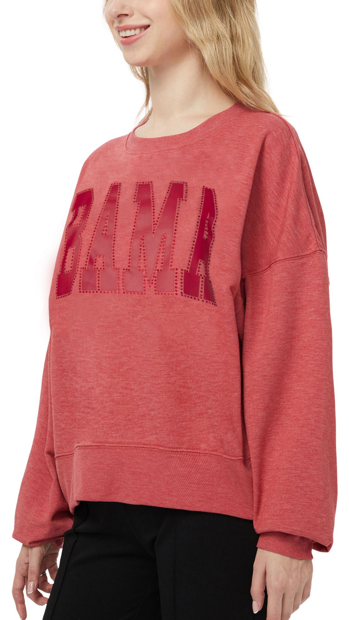 Concepts Sport Women's Alabama Crimson Tide Crimson Rhumba Crewneck product image