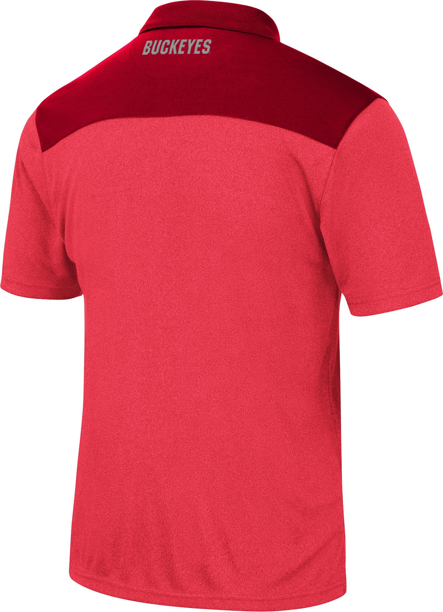 Colosseum Men's Ohio State Buckeyes Scarlet Links Polo product image