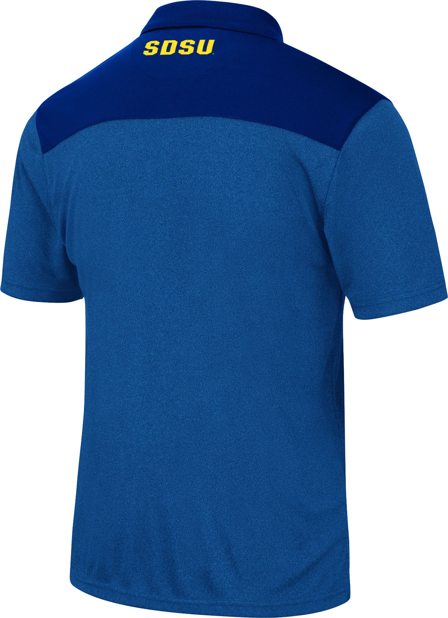 Colosseum Men's South Dakota State Jackrabbits Blue Links Polo product image