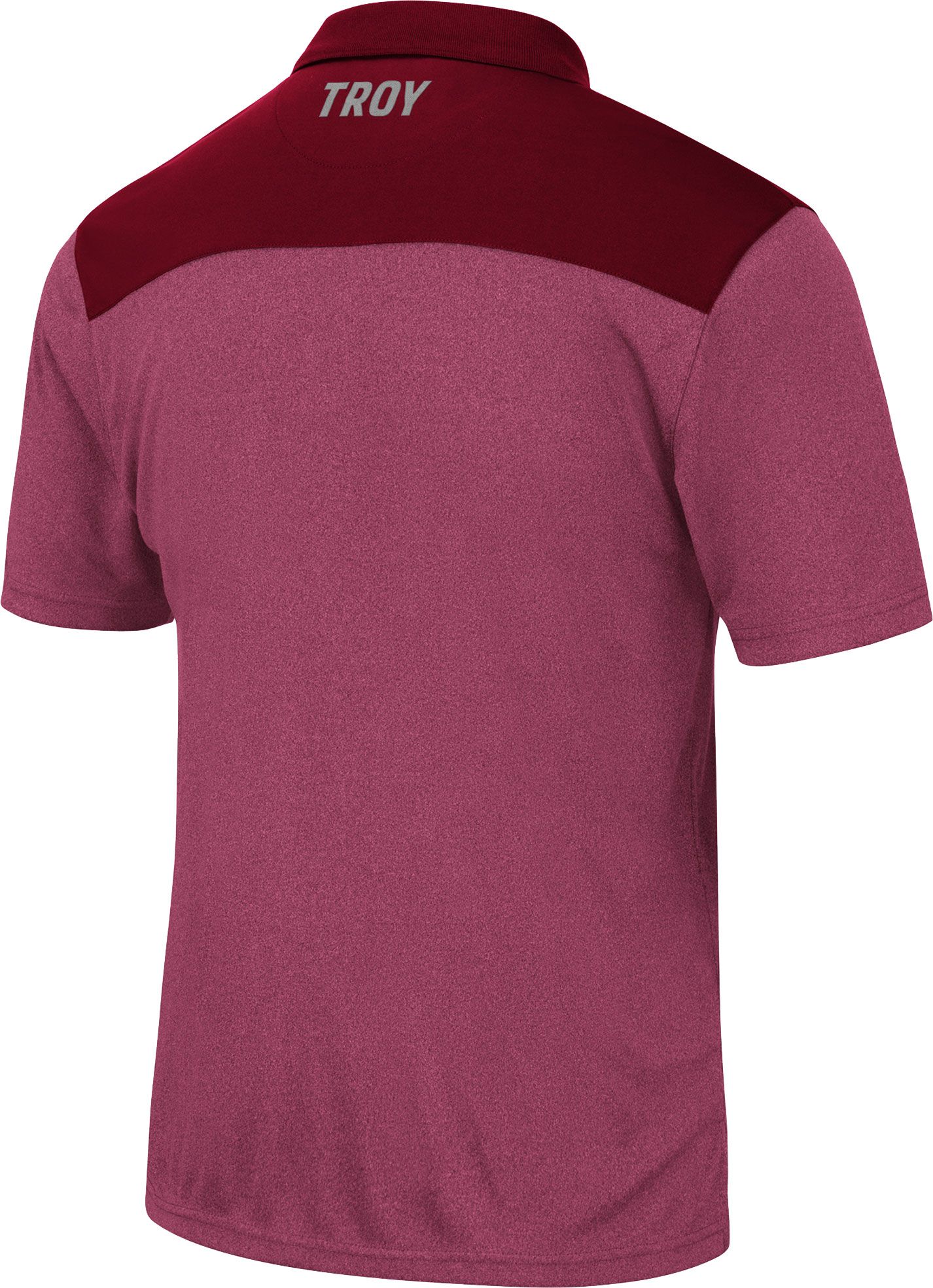 Colosseum Men's Troy Trojans Cardinal Links Polo product image