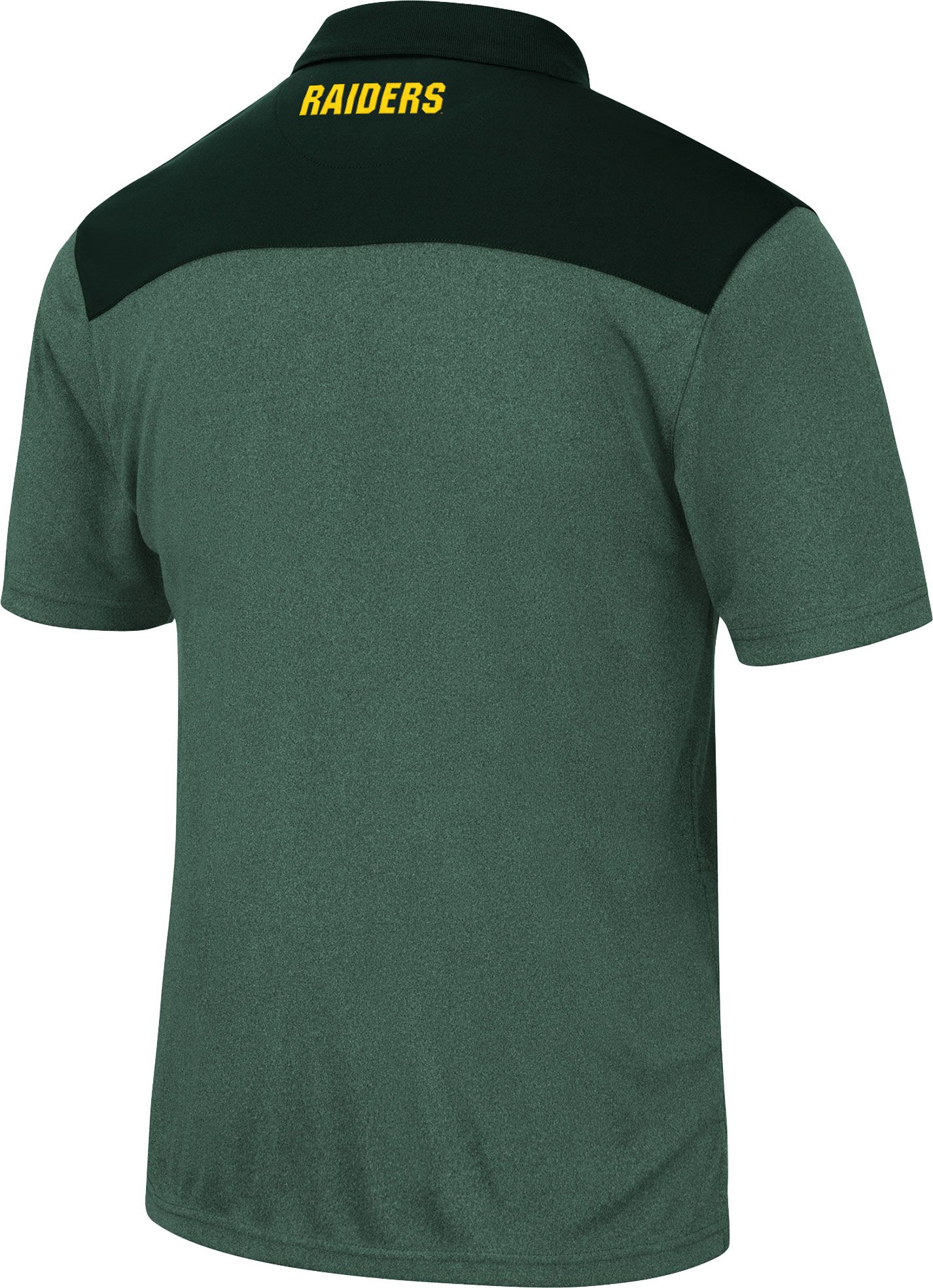 Colosseum Men's Wright State Raiders Green Links Polo product image