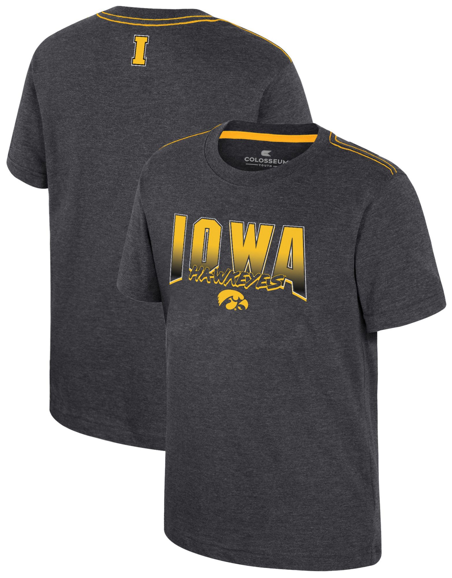 Colosseum Youth Iowa Hawkeyes Black Wade T-Shirt product image