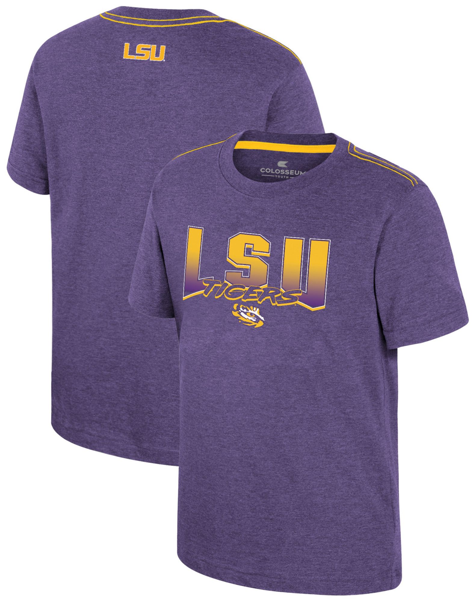 Colosseum Youth LSU Tigers Purple Wade T-Shirt product image