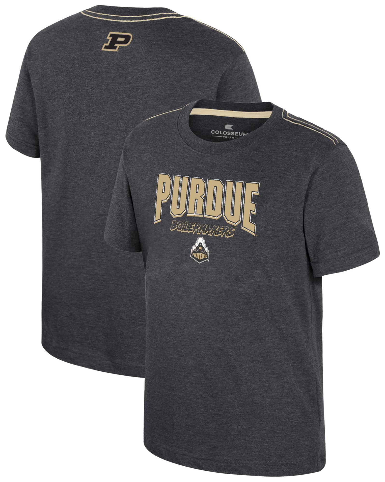 Colosseum Youth Purdue Boilermakers Black Wade T-Shirt product image