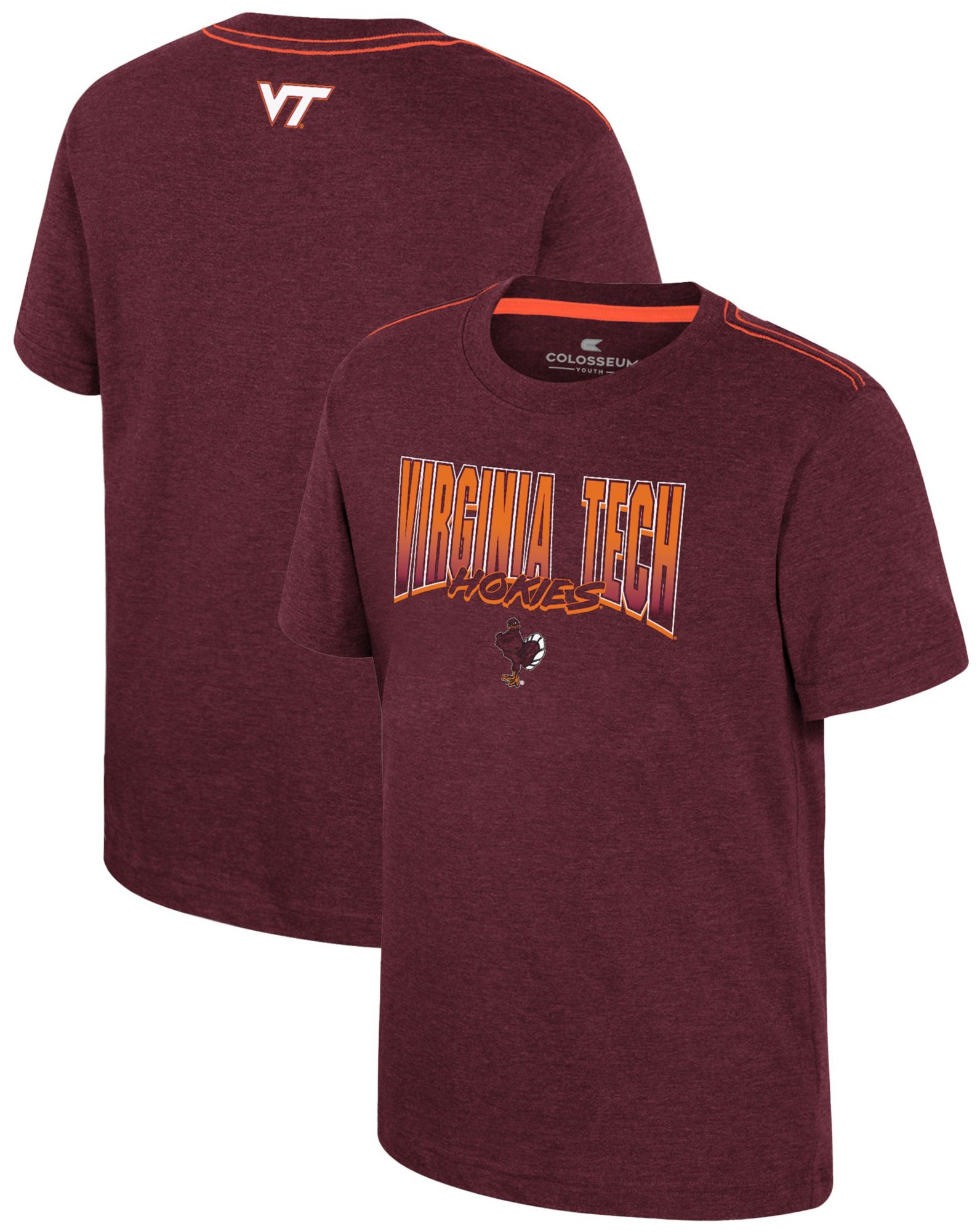 Colosseum Youth Virginia Tech Hokies Maroon Wade T-Shirt product image