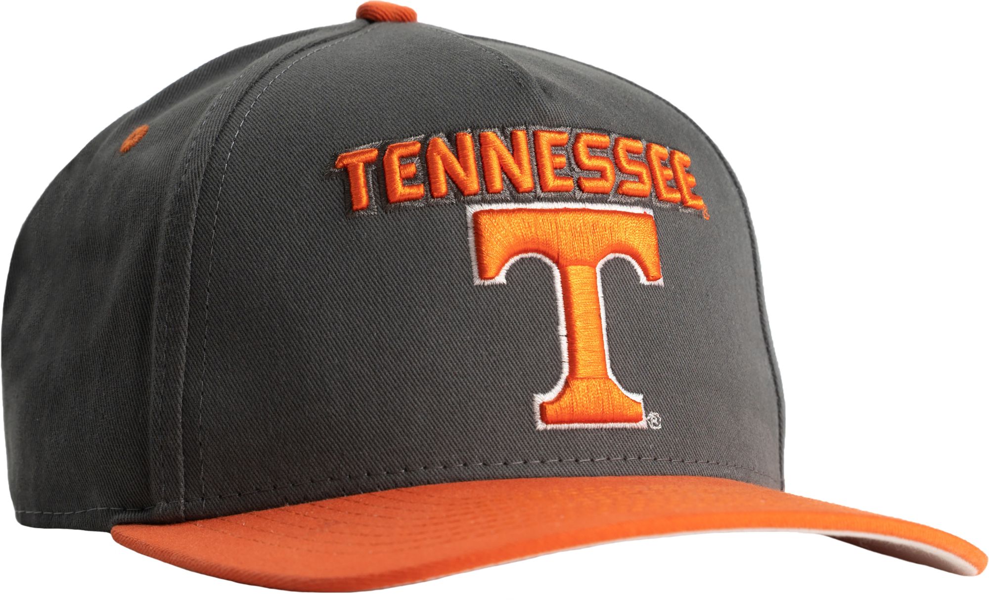 Dyme Lyfe Men's Tennessee Volunteers Grey Colorblock Logo Snapback