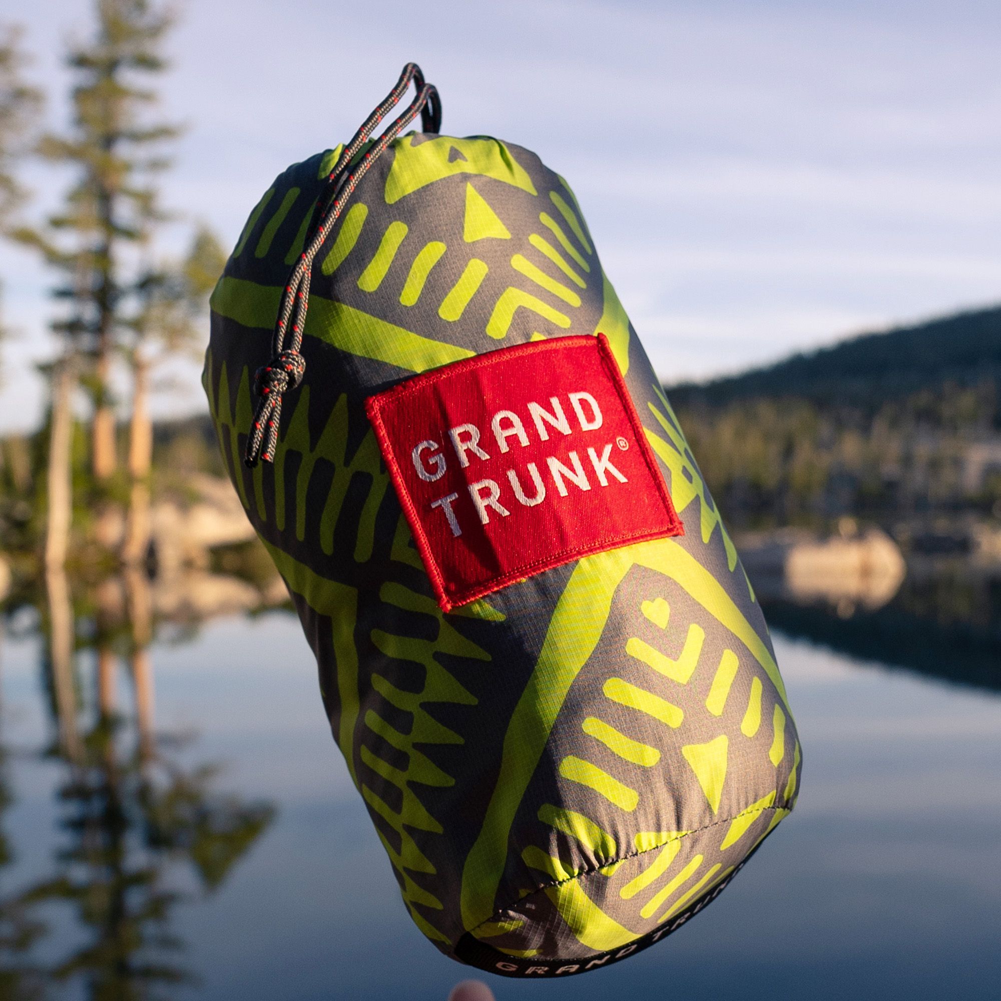 Grand Trunk Printed Double Hammock with Straps product image