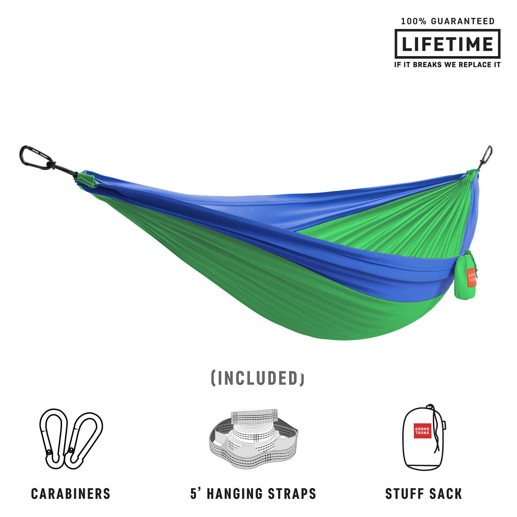 Grand Trunk Double Hammock with Straps product image